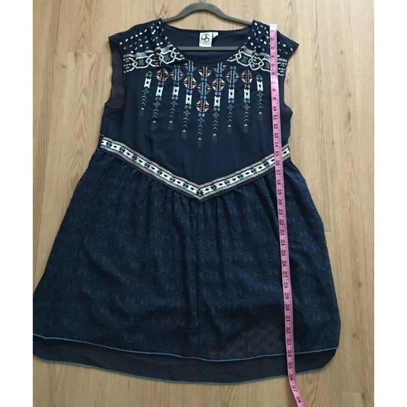 Anthropologie One September Blue Calliope Dress - Picture 6 of 8